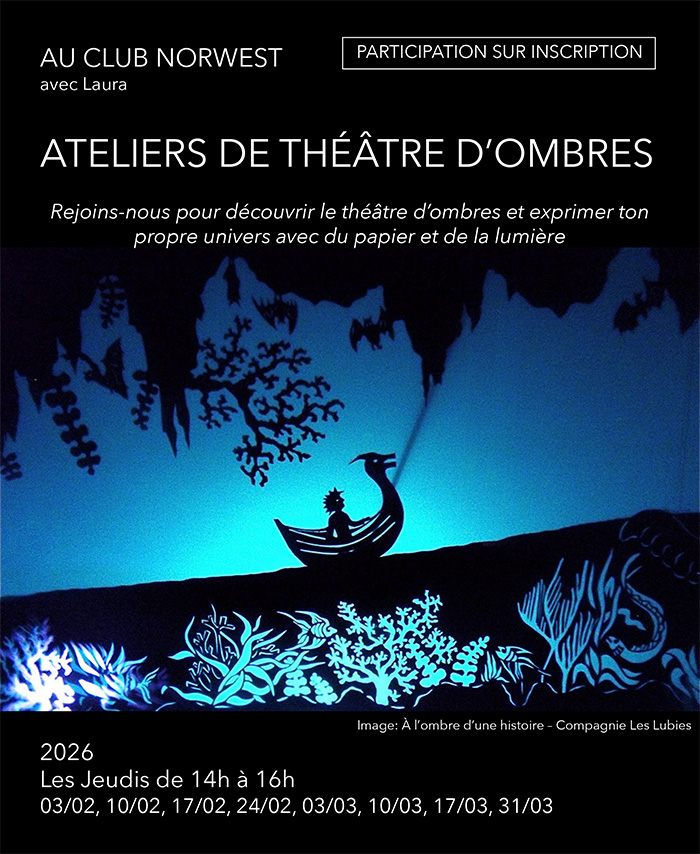 Ateliers de théâtre d'ombres